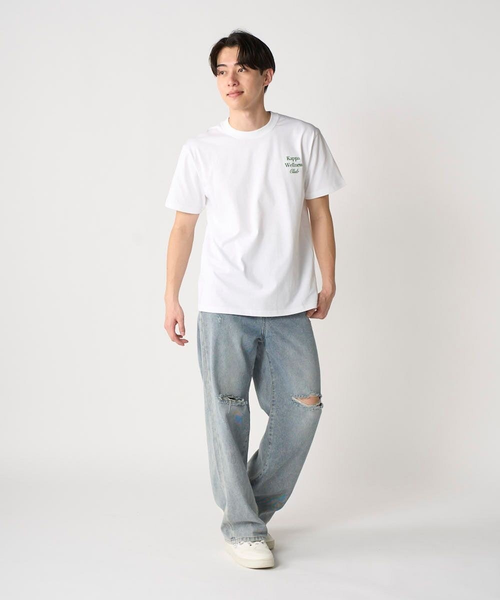 OP／FILA 【Kappa】ウェルネスクラブプリントTシャツ 