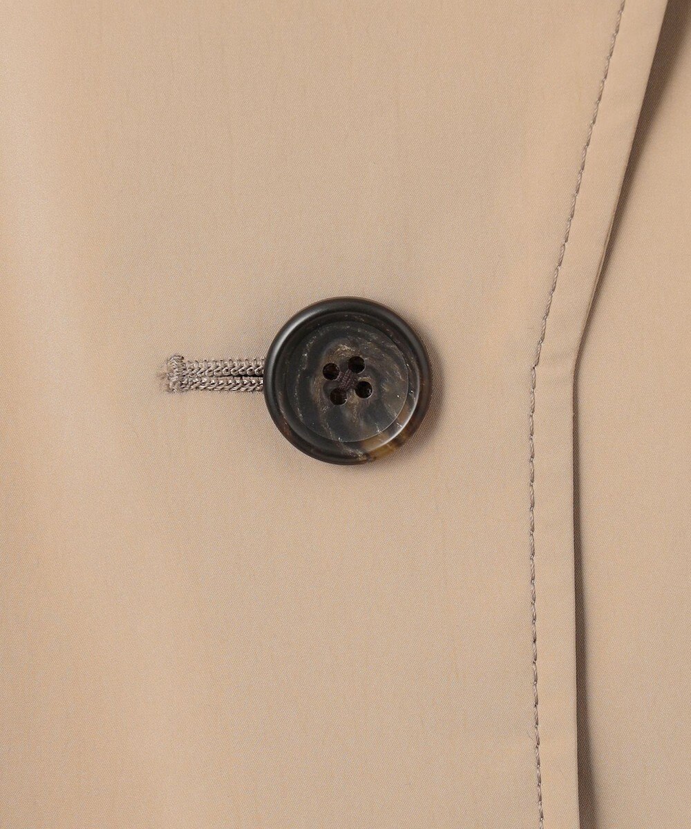 J.PRESS LADIES 【洗える・撥水】Reポリアーティローザ シングル トレンチコート 