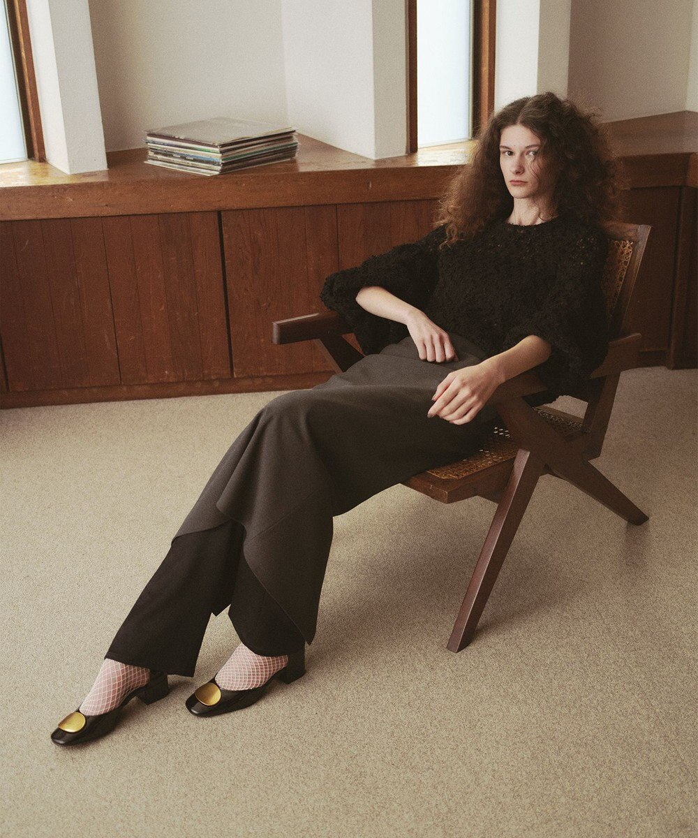 #Newans 【洗える】フィラッフィギャザースリーブブラウス 