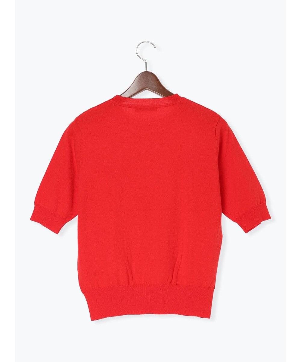 Te chichi 14G天竺ハーフスリーブニットプルオーバー 