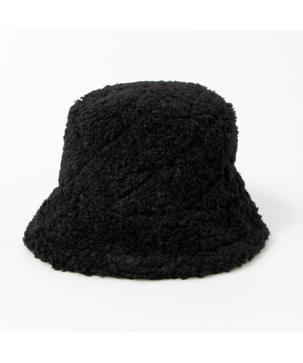 UNBILLION カシュネ cache nez / キルティングフェイクファーバケットハット 