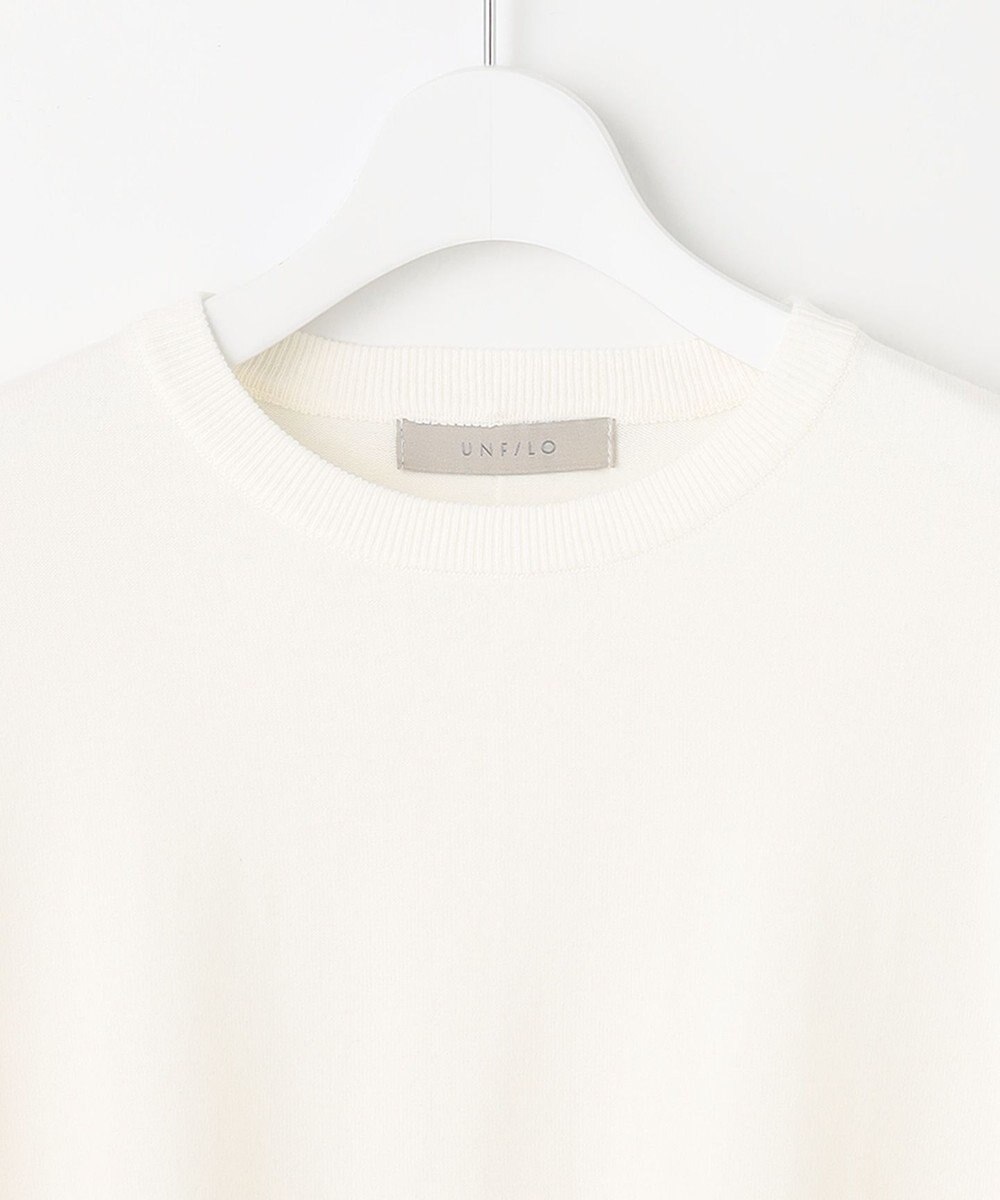 UNFILO UVモイストフレアースリーブニット 