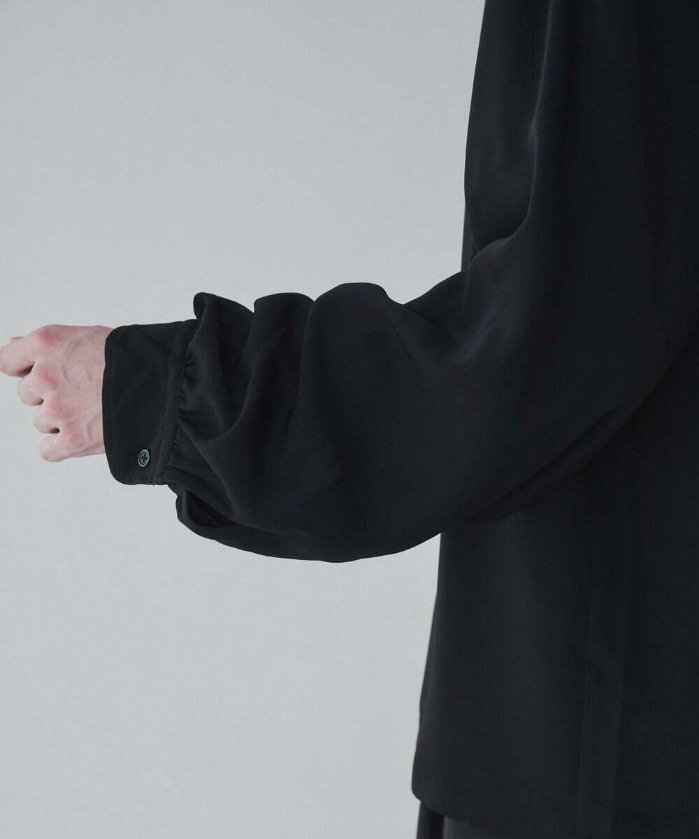 WEGO トロミBIGバンドカラーシャツ 