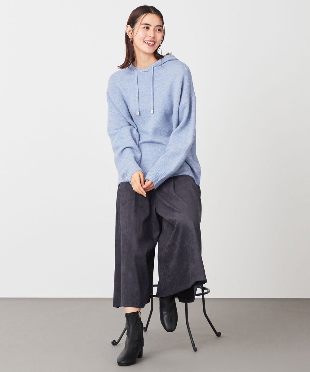 ANY L 【洗濯機可・ウエストゴム】サンディングピーチ スカーチョ 