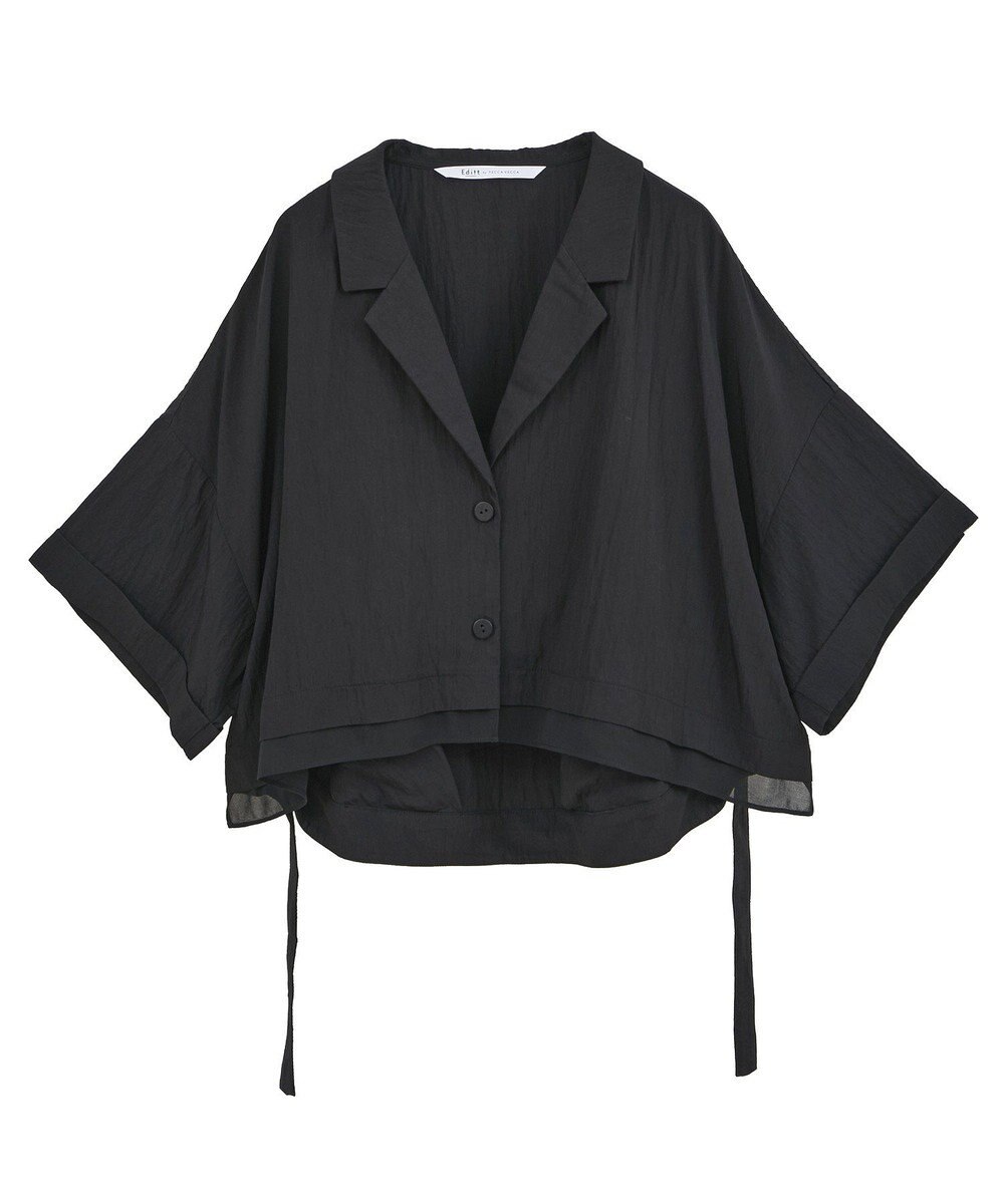 YECCA VECCA 【接触冷感】クロップドデザインジャケット② 