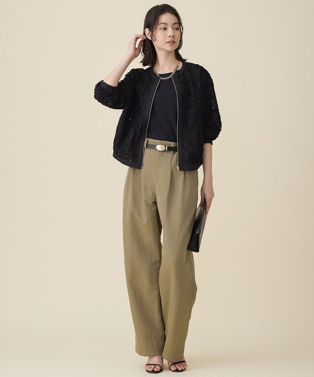 自由区 【カタログ掲載】オーバルガラスレザー ベルト 