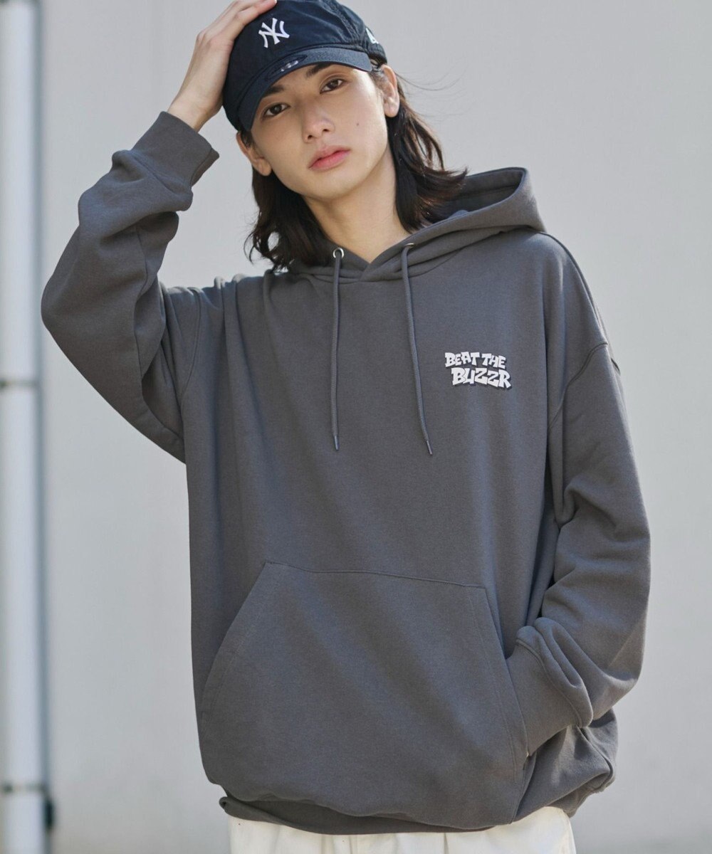 WEGO 【ユニセックス着用ITEM】別注NEWJACKグラフィックプルパーカー 