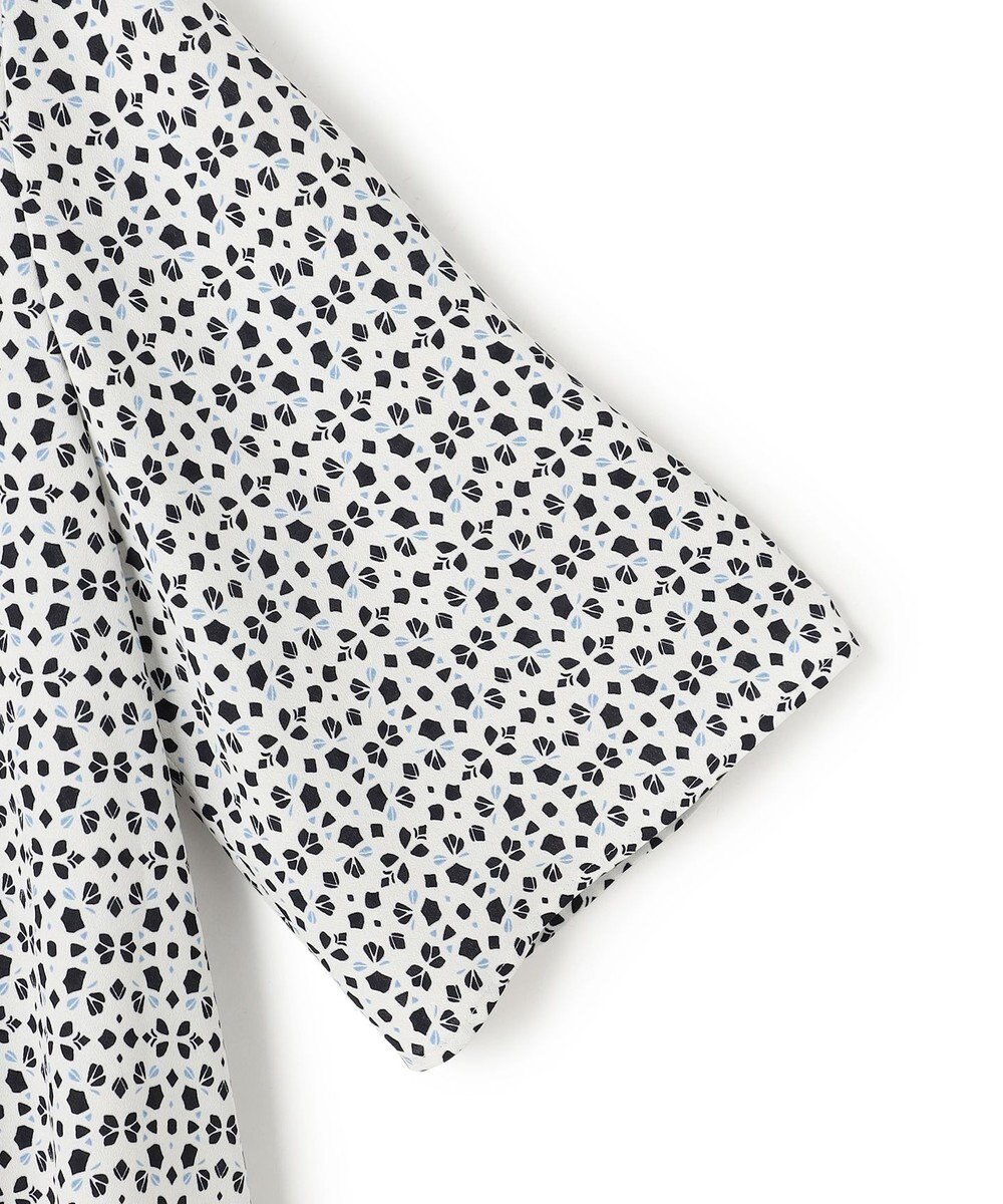 23区 S 【先行予約】カレイドスコーププリント バンドカラー ブラウス 