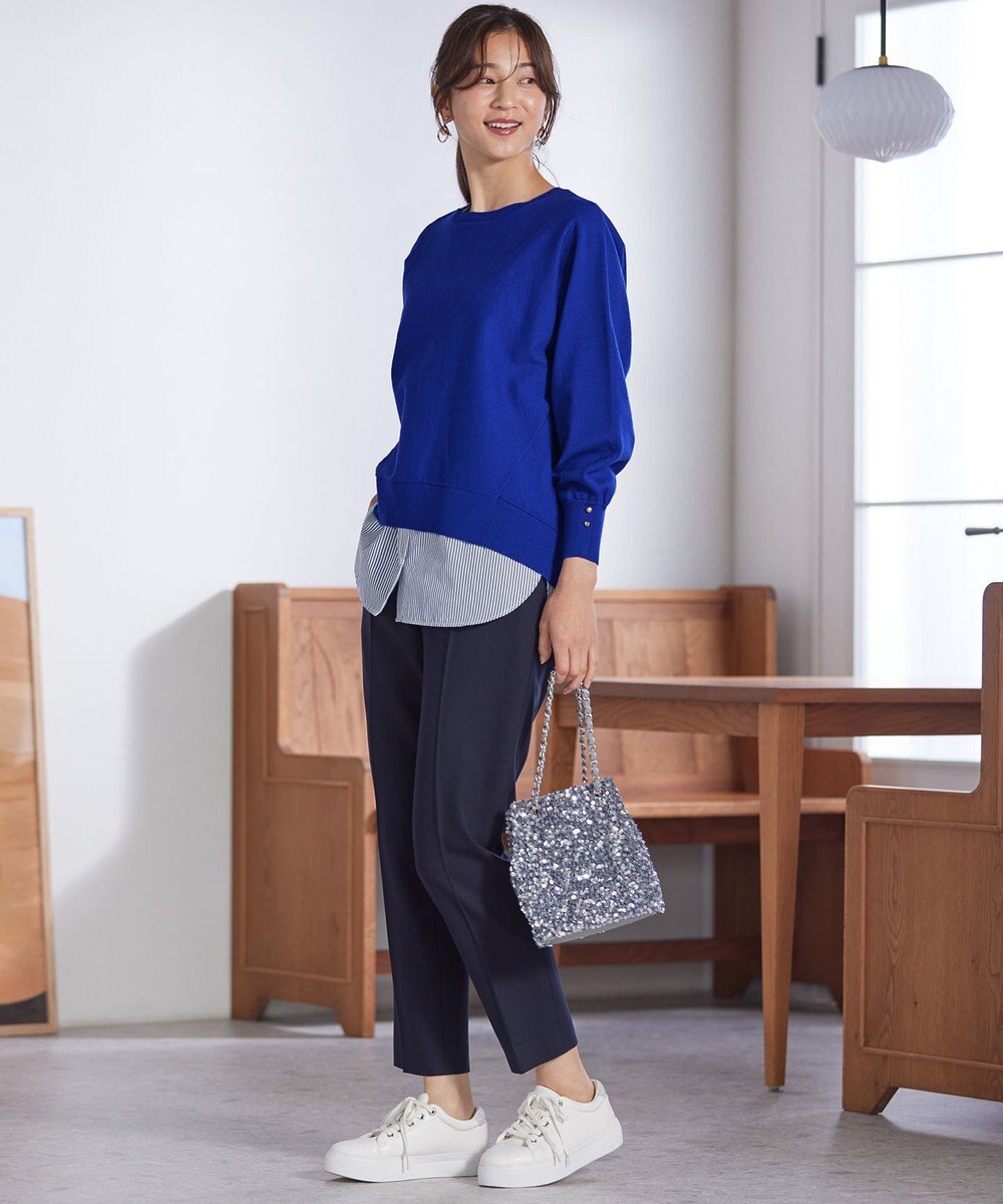 ANY SIS 【洗える】レイヤード タンクトップ 