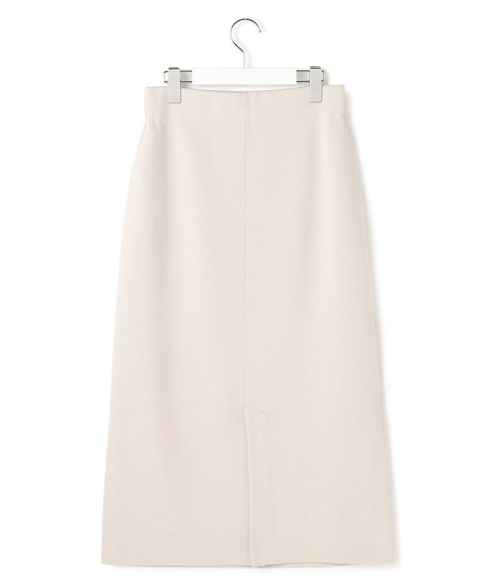 ICB L 【洗える】 シンセティックダブルフェイス ニットタイトスカート 