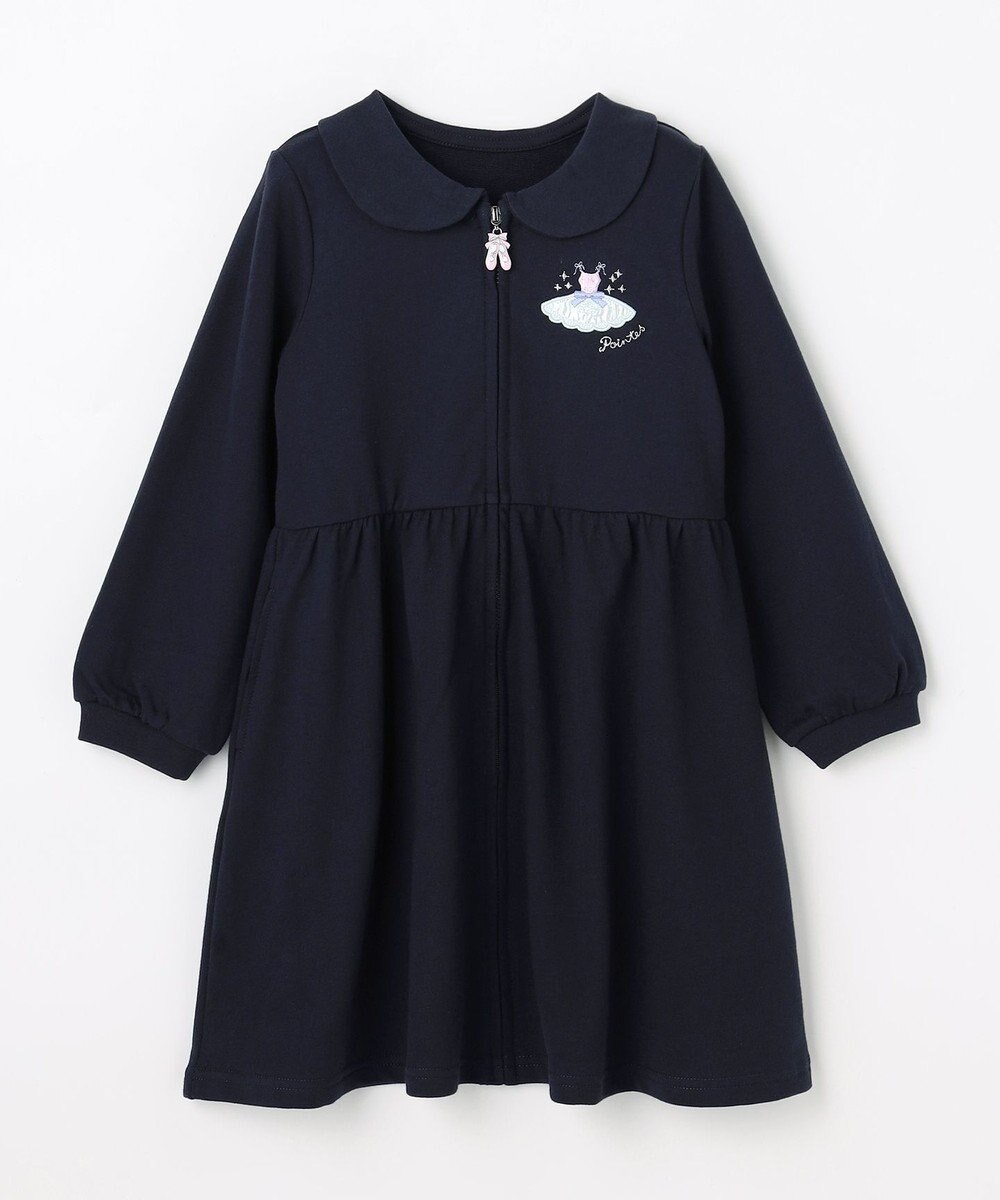 ANY KIDS ジップアップワンピース 