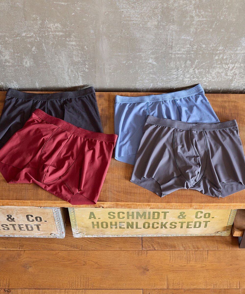 WACOAL MEN 【キモチイイパンツ】 ボクサーパンツ 動きにフィット フロント快適グラマラス 吸汗速乾 上質なフィット感 肌あたり軽減設計 前閉じ 下着 メンズ GT3370 /ブロス バイ ワコールメン 