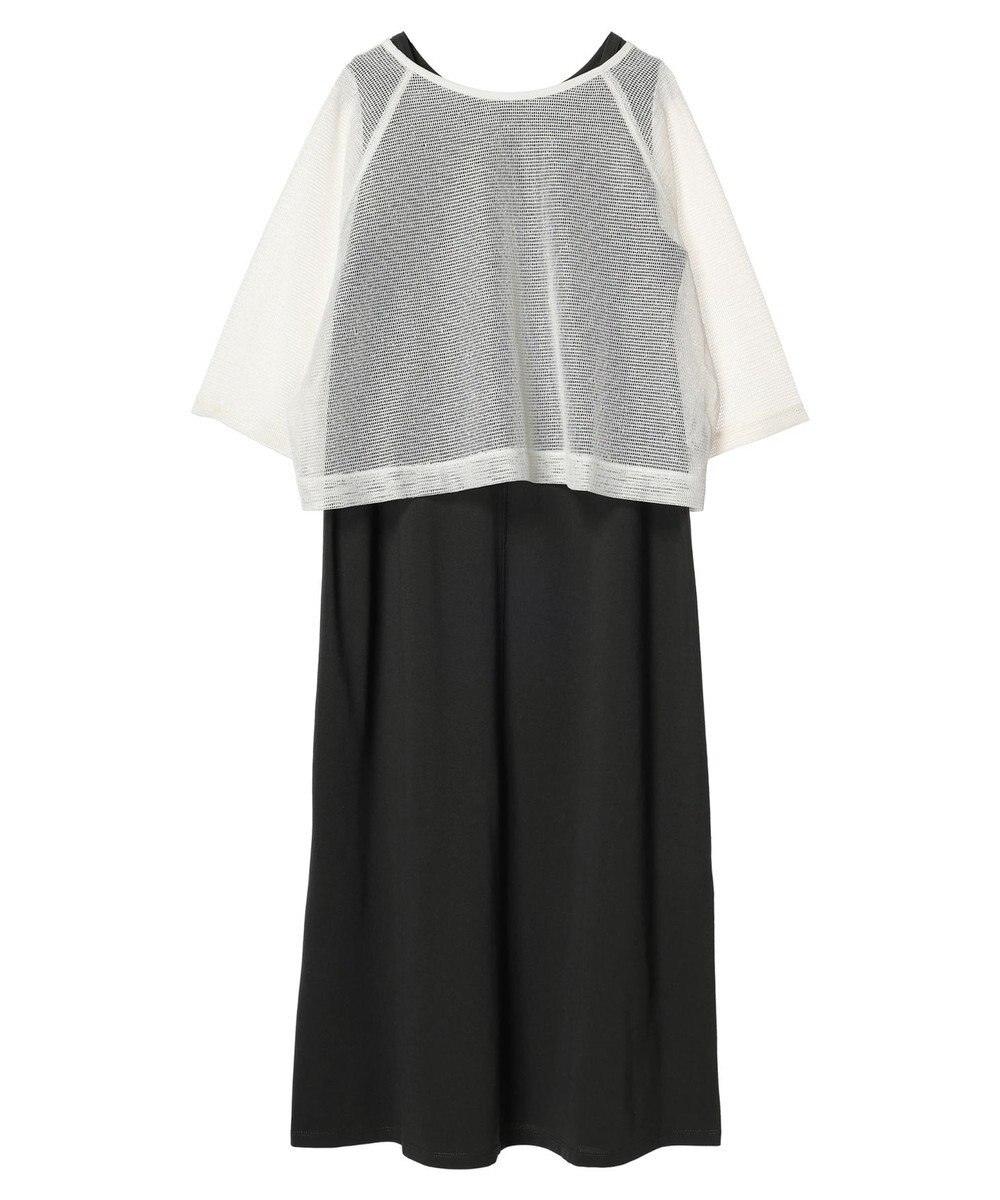 Green Parks ＳＥＴ２点　メッシュ＋ノースリーブワンピース 