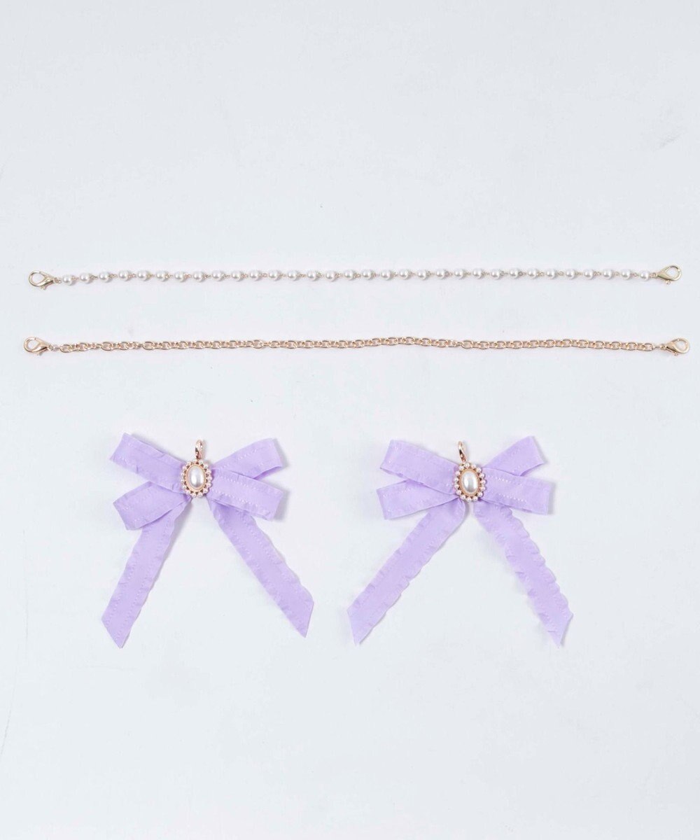 WEGO 【痛バ＆推し活グッズ】きらめきDIYパールリボンセットLL 