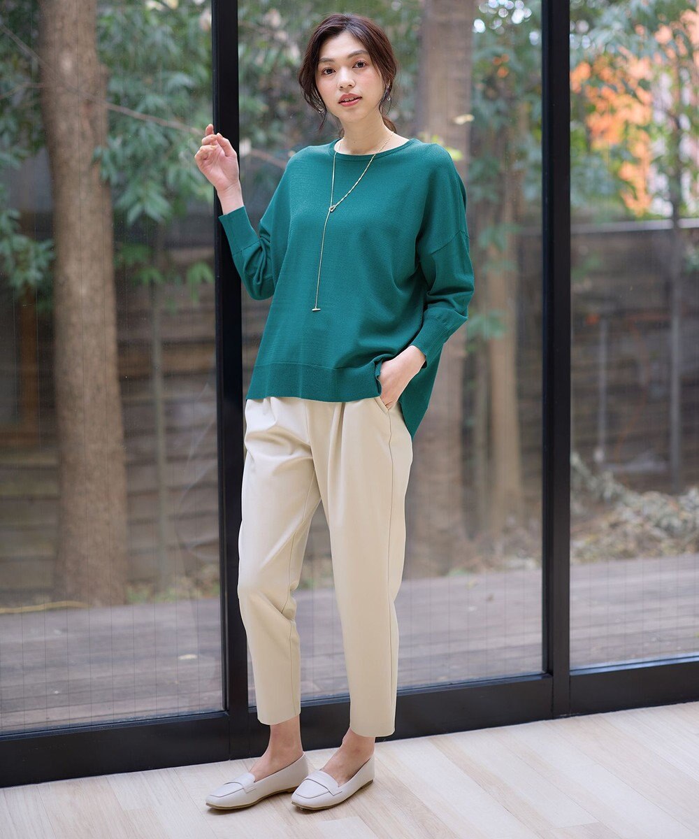 ANY L ゆるチュニックニット 