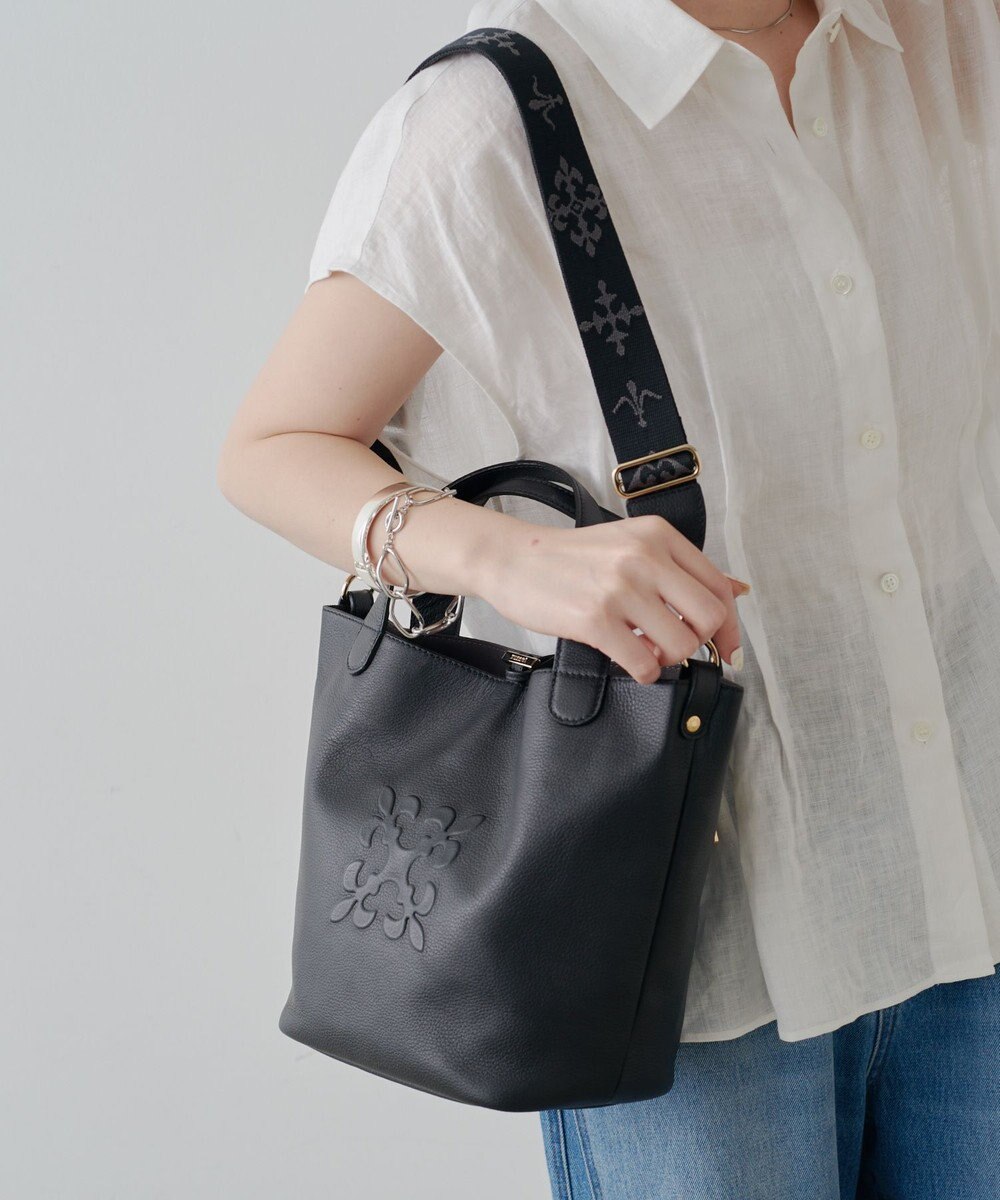 russet エンボスモノグラム2WAYタウントートバッグ(CE-1672-WEB) 