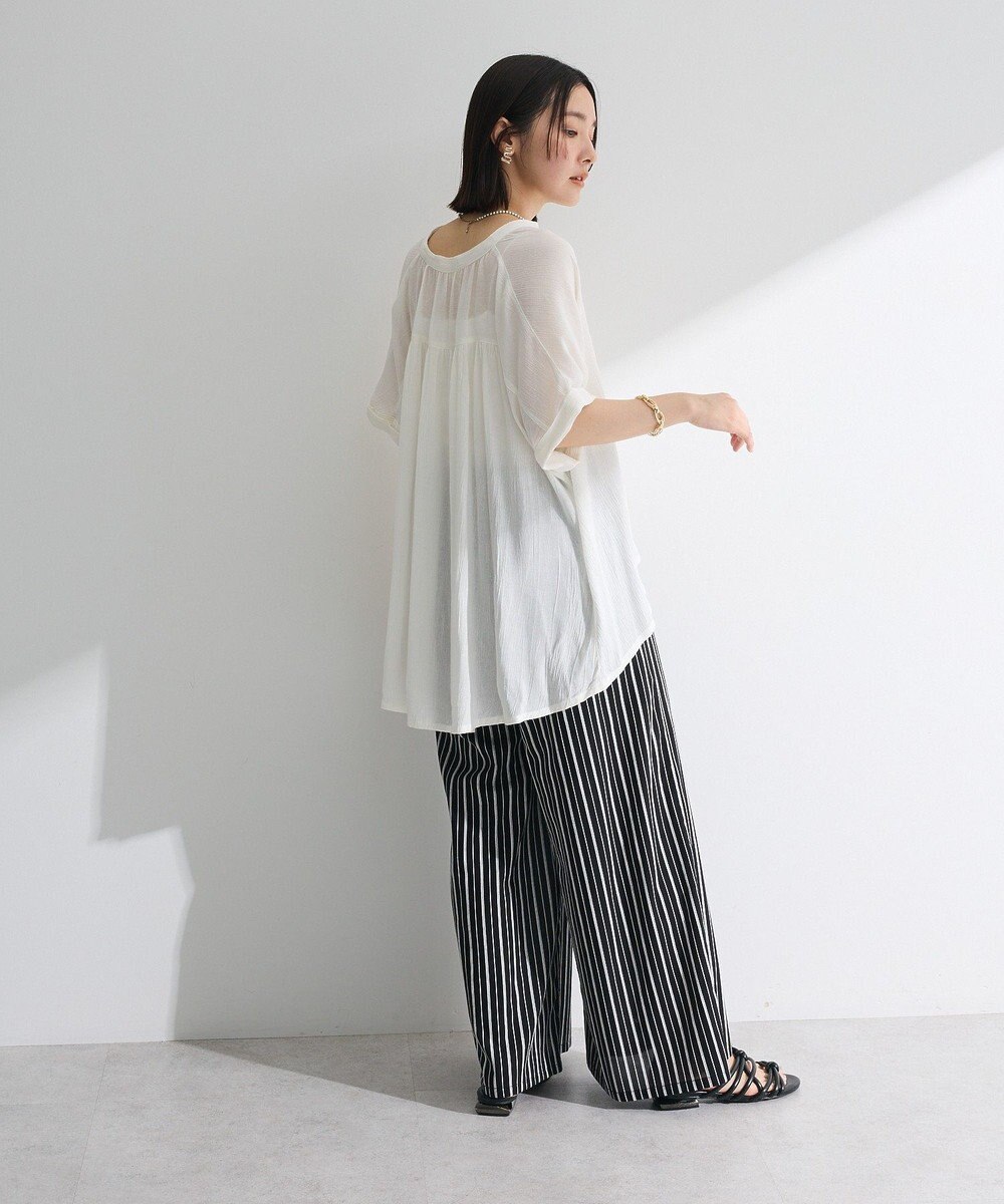 Green Parks Ｉ　レーヨンクレープブラウス 