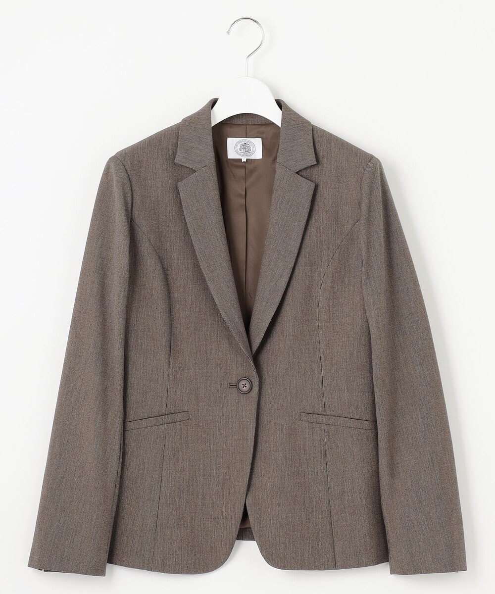 J.PRESS LADIES T/Rアルガンシルク テーラード ジャケット 