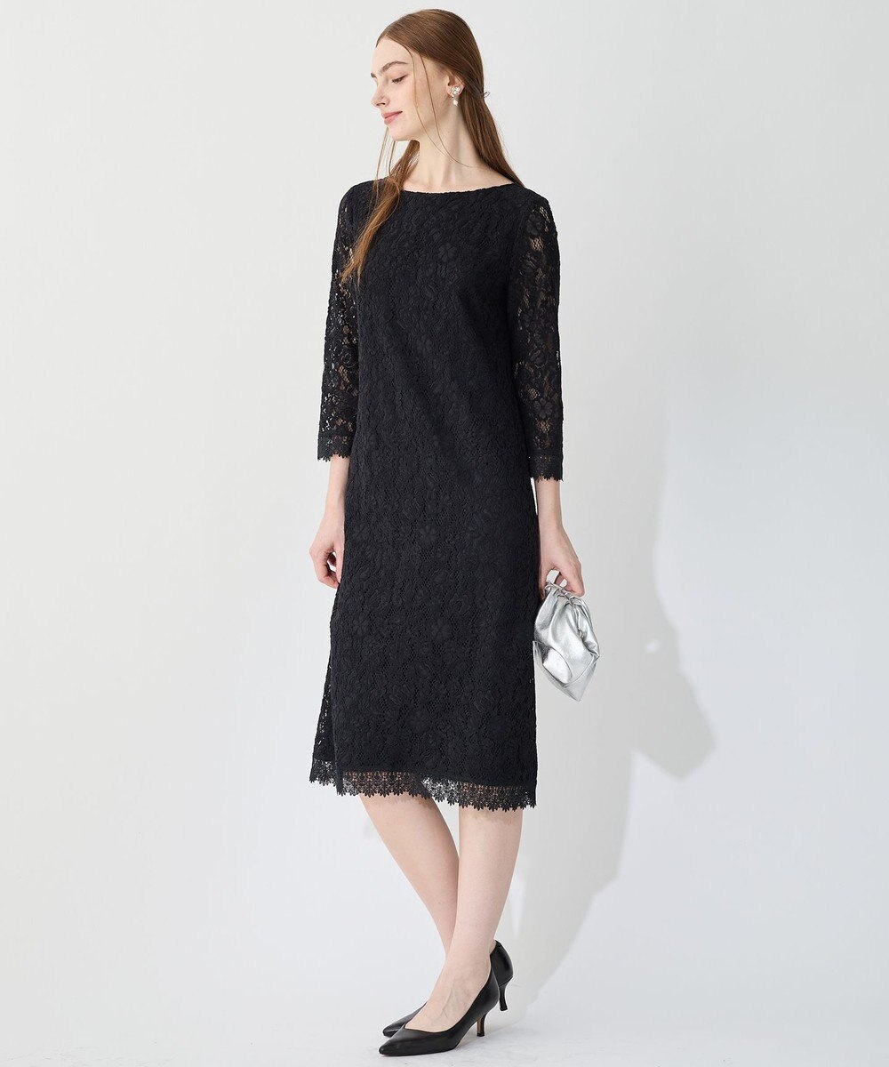 23区 L 【APPLAUDIR】モールフラワーレース ドレス 