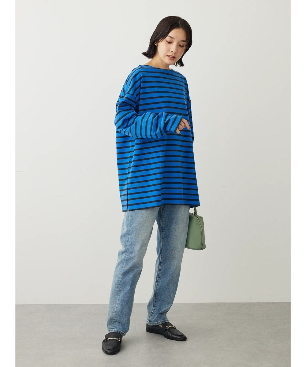Green Parks ボーダーゆるチュニック 