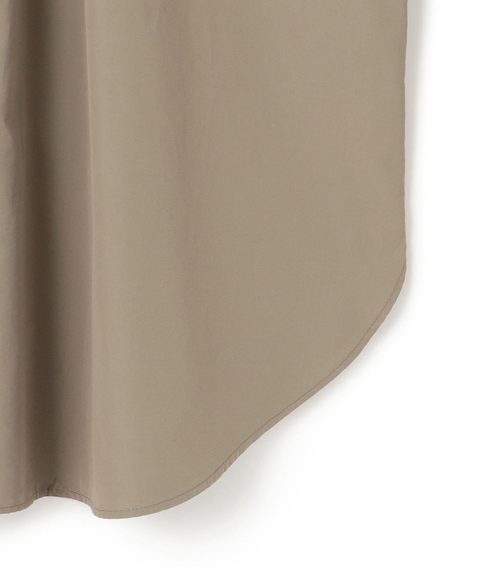 ICB 【洗える】コットンナイロンタイプライター デザインカラーブラウス 