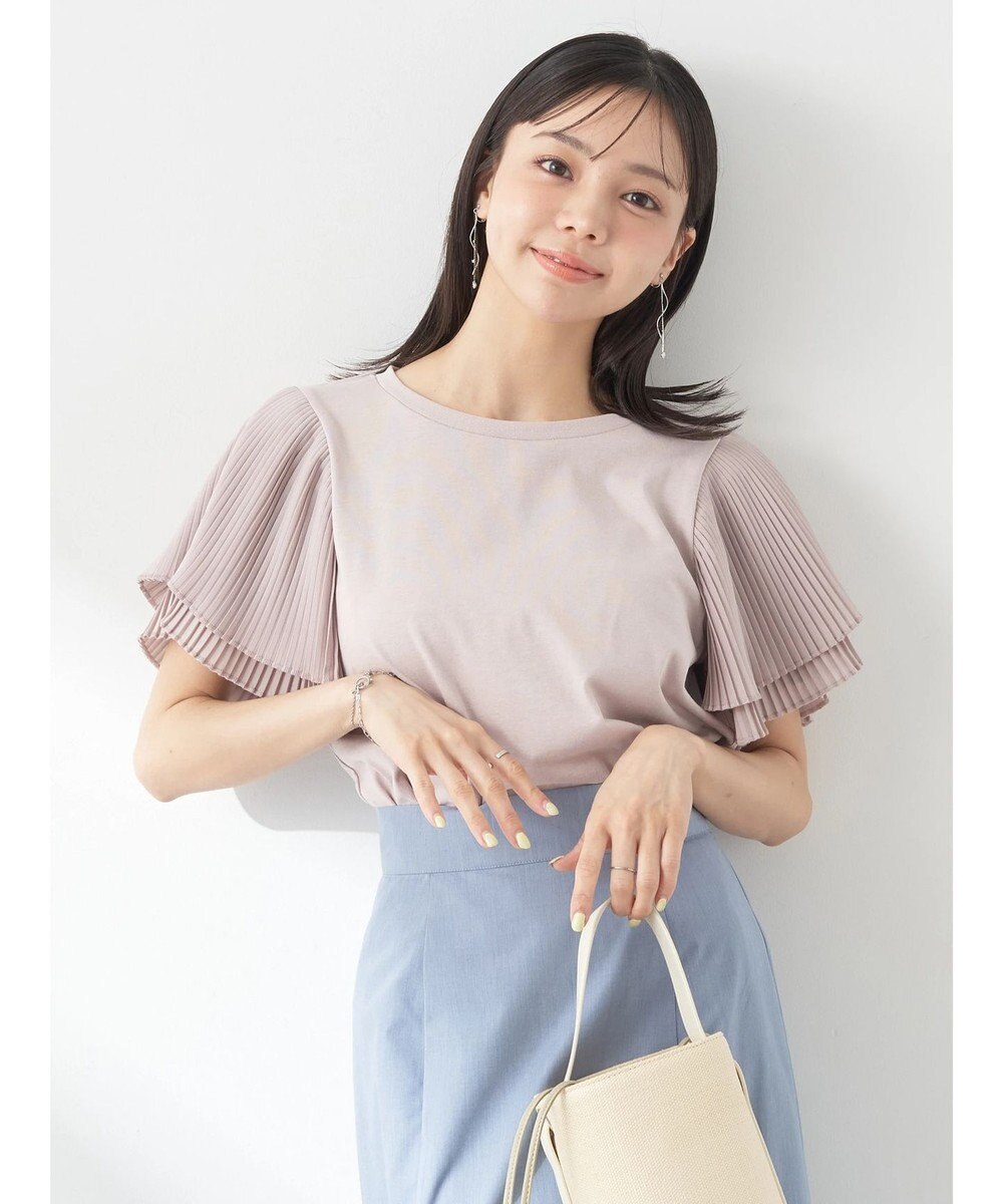 earth music&ecology プリーツフレアプルオーバー 