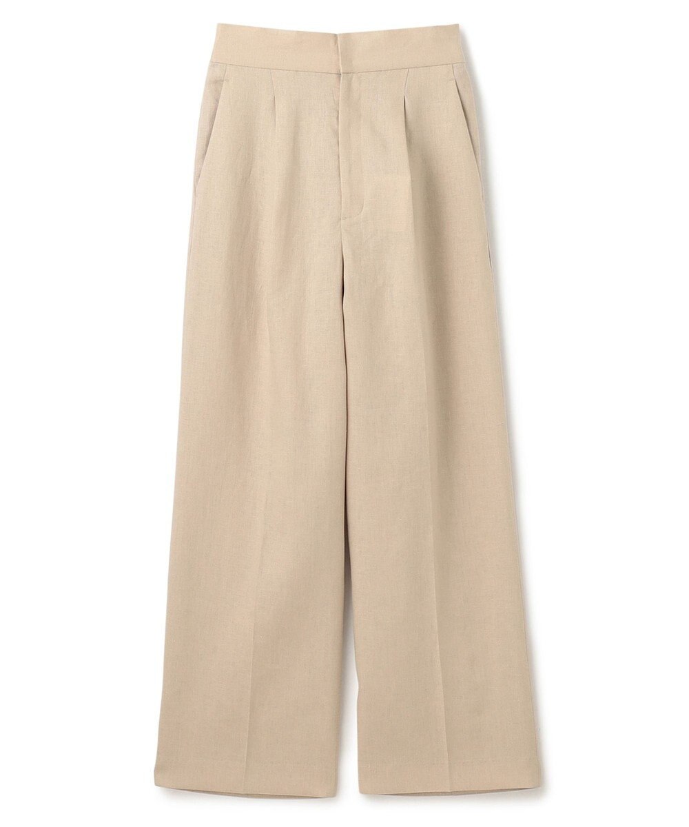 uncrave 【5周年企画・手洗い可】ライト リネン ワイドパンツ（uncrave STANDARD） 