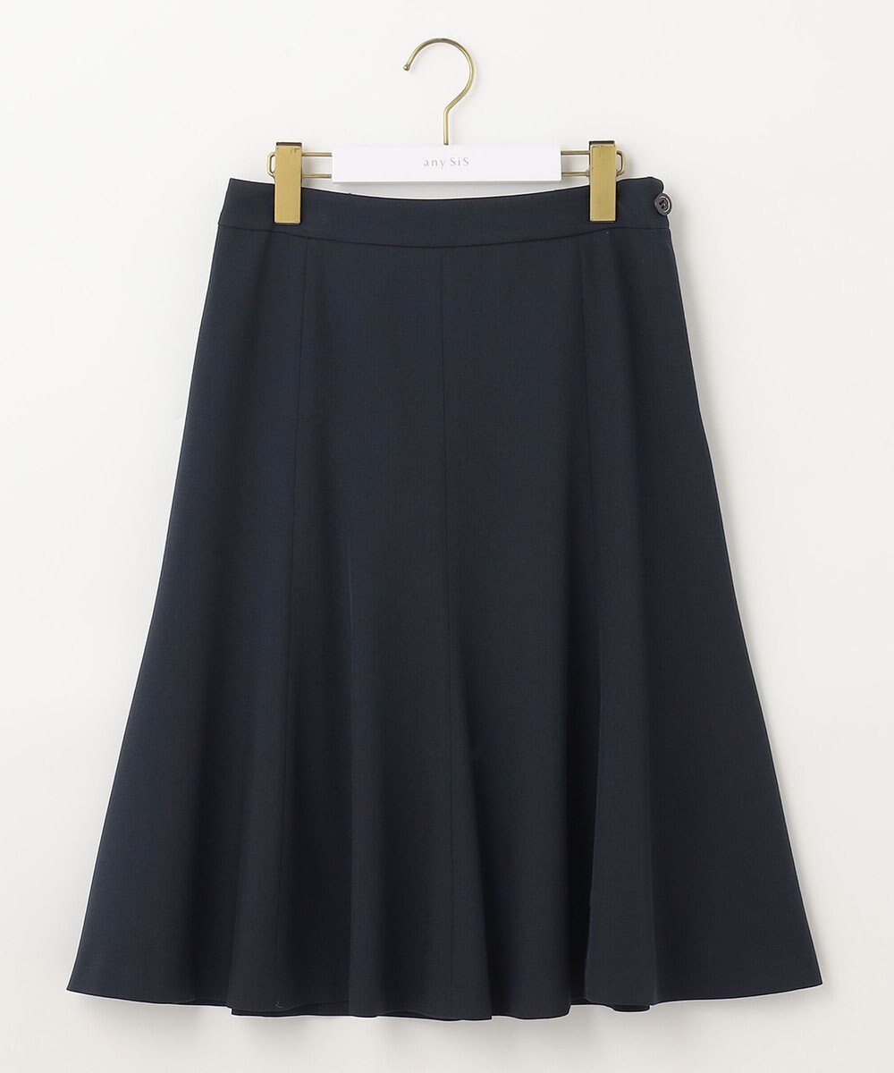 ANY SIS 【WEB・一部店舗限定】リネンライクポリエステル スカート 