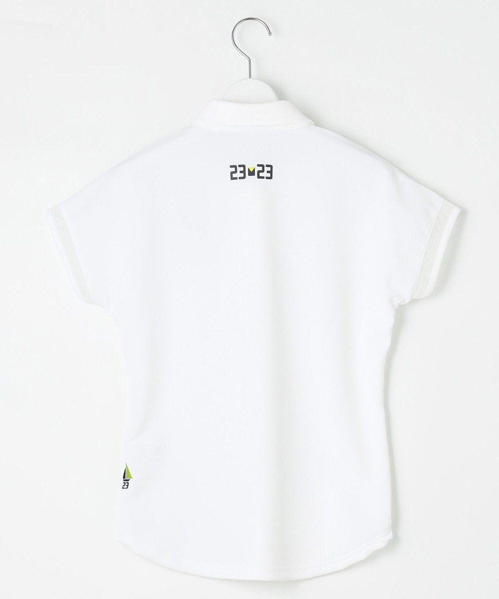 23区GOLF 【WOMEN】エイトロックカノコ カラーポロシャツ 