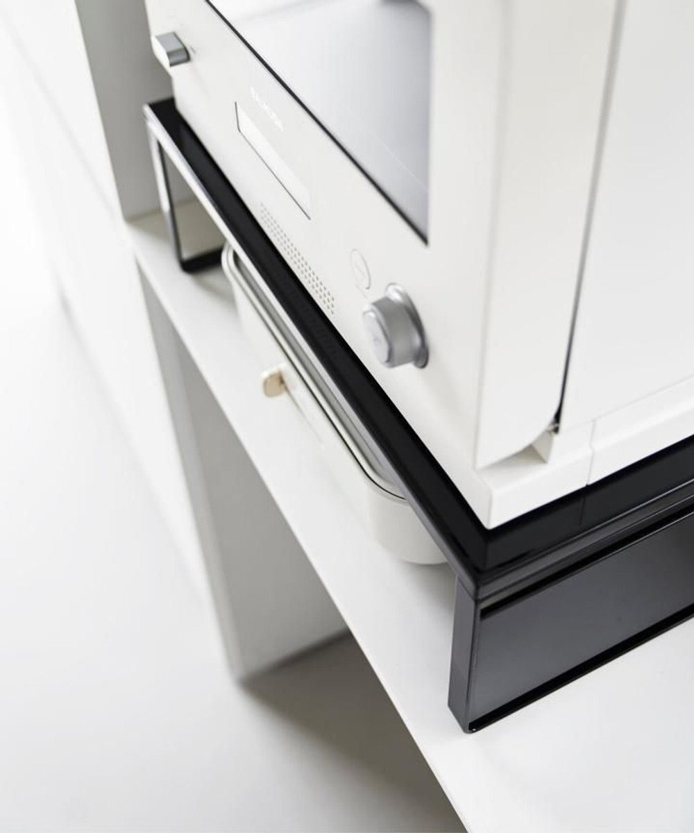 tower オーブンレンジラック タワー ブラック 