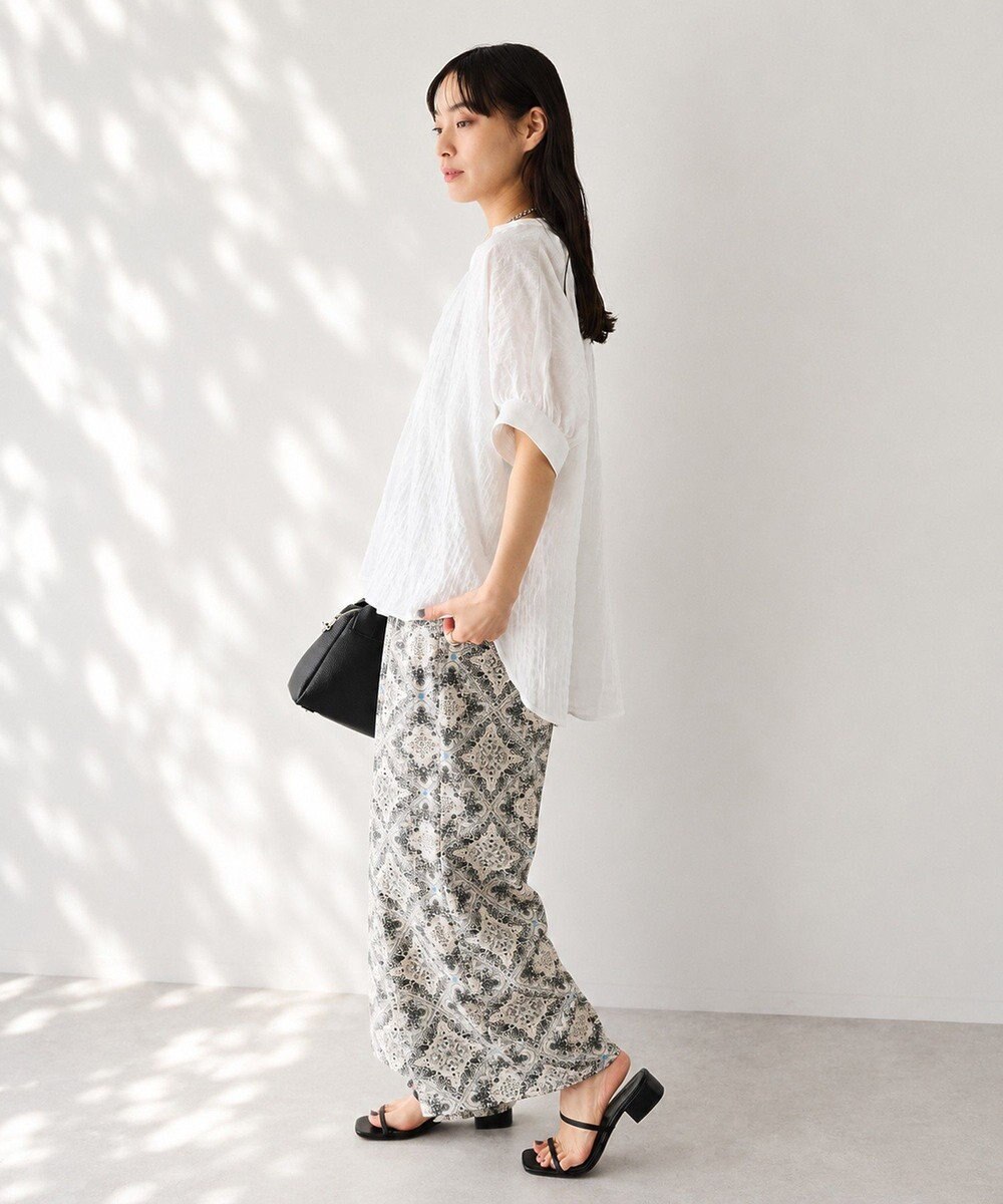 CRAFT STANDARD BOUTIQUE ナチュラルワッシャーブラウス【WEB限定カラー有り】 