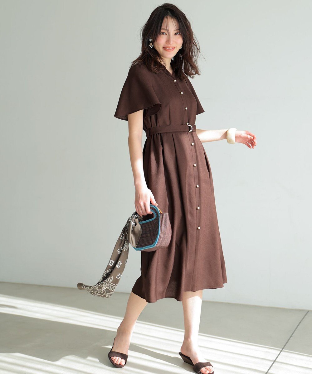 ANY SIS スムージーポリエステル ワンピース 