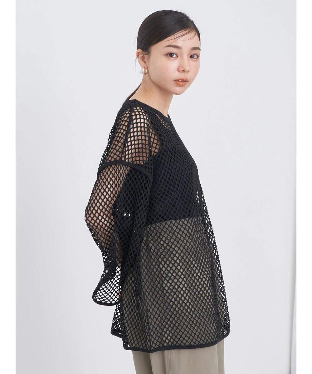 earth music&ecology メッシュチュニック 