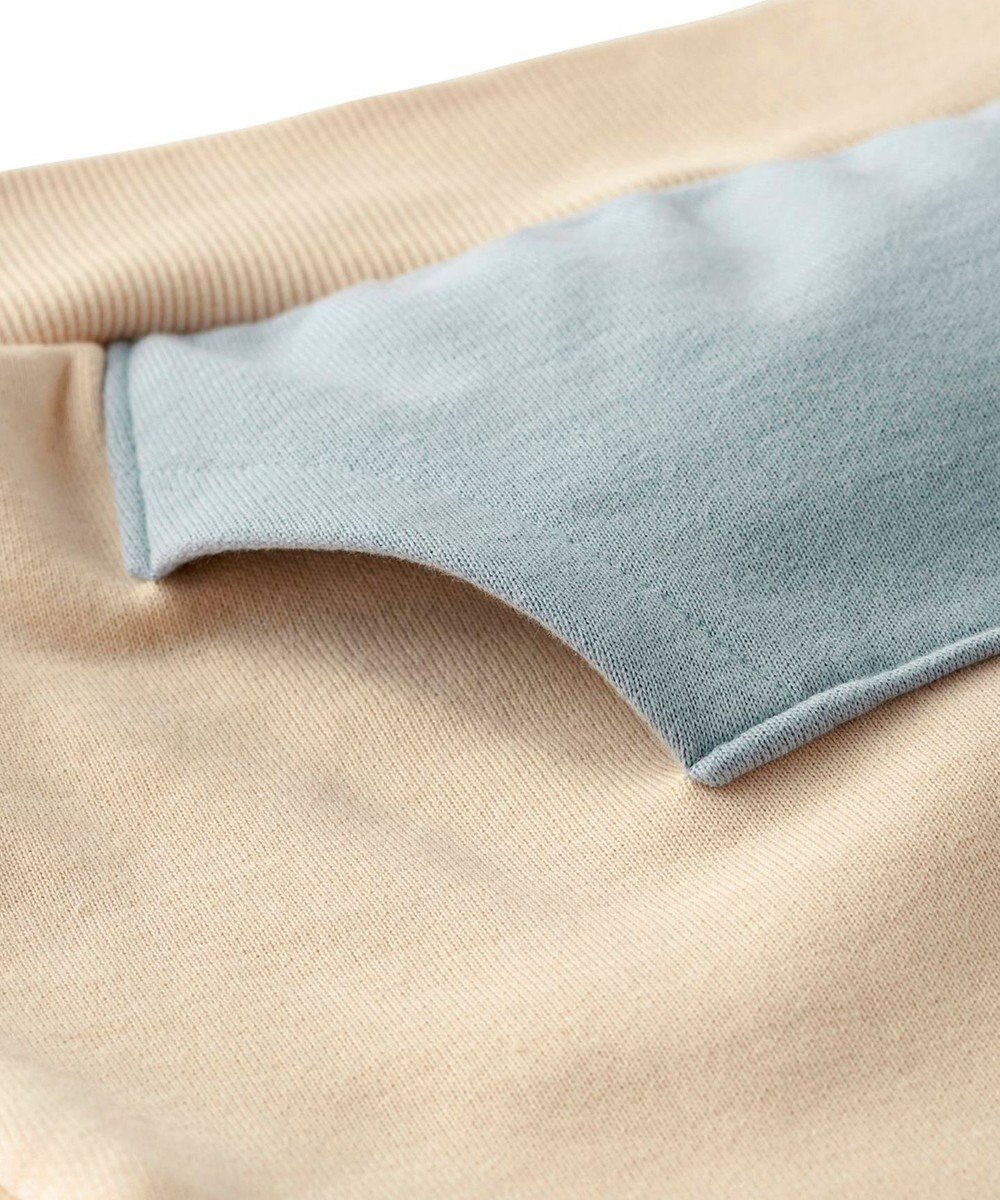 MIKI HOUSE HOT BISCUITS 【80-120cm】【NEW Color Series】裏毛パイル素材 パステルカラー フーディ 