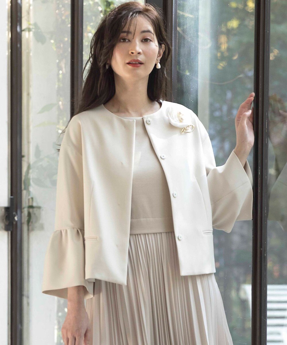 組曲 エアリーフラワーパールコサージュ 