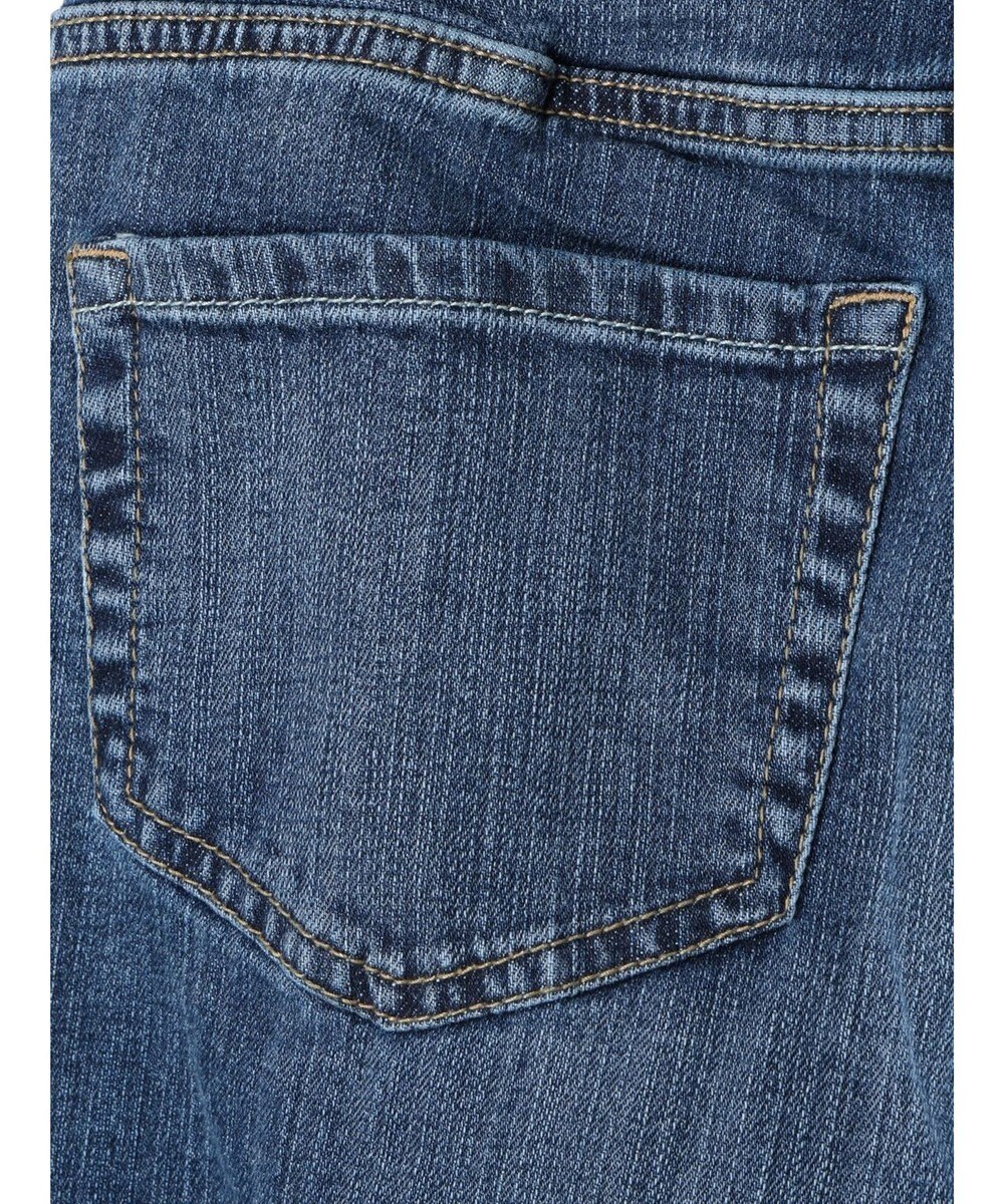 earth music&ecology セルフカットセミフレアデニムパンツ 