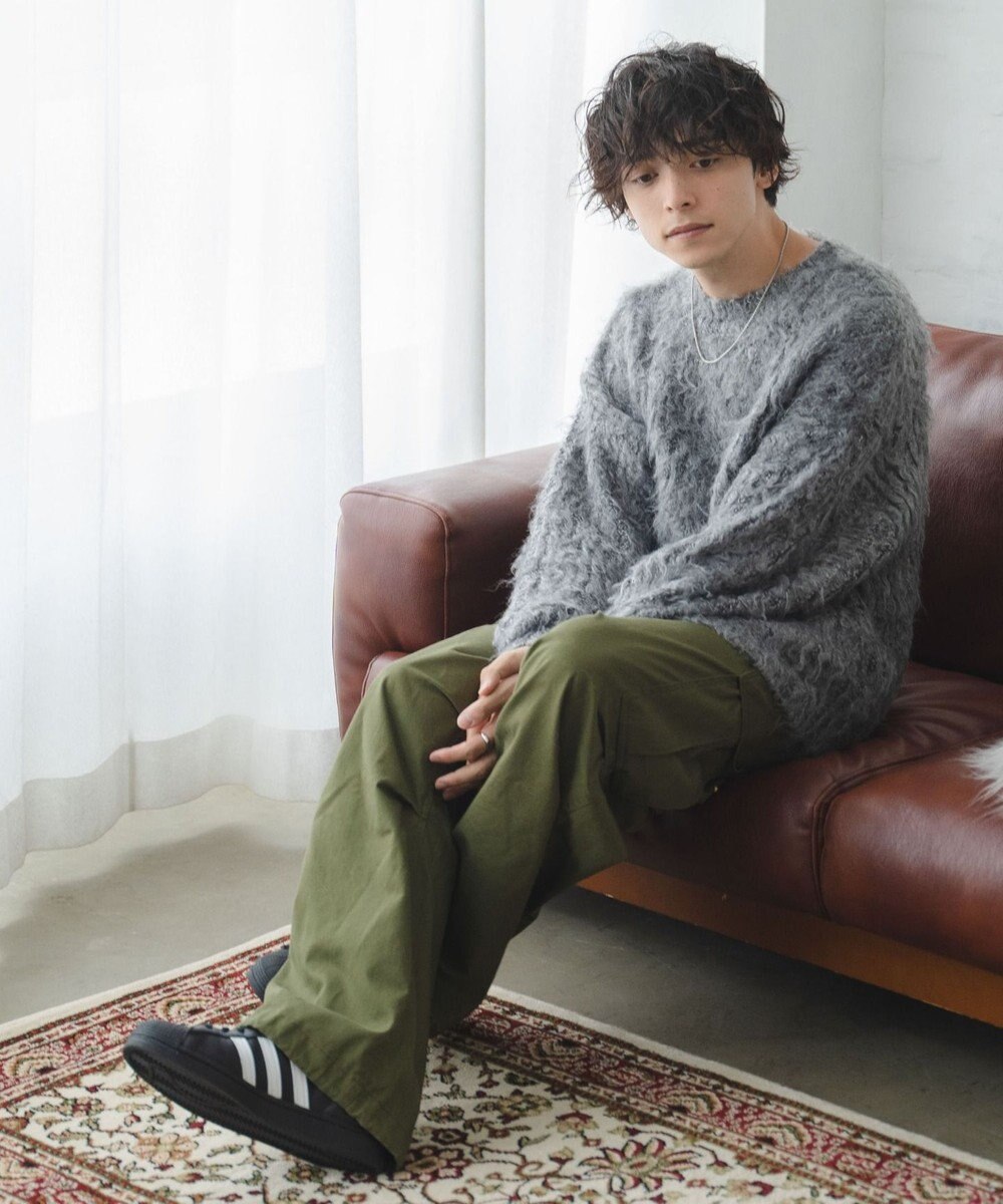 WEGO ブラッシュニットBIGプルオーバー 