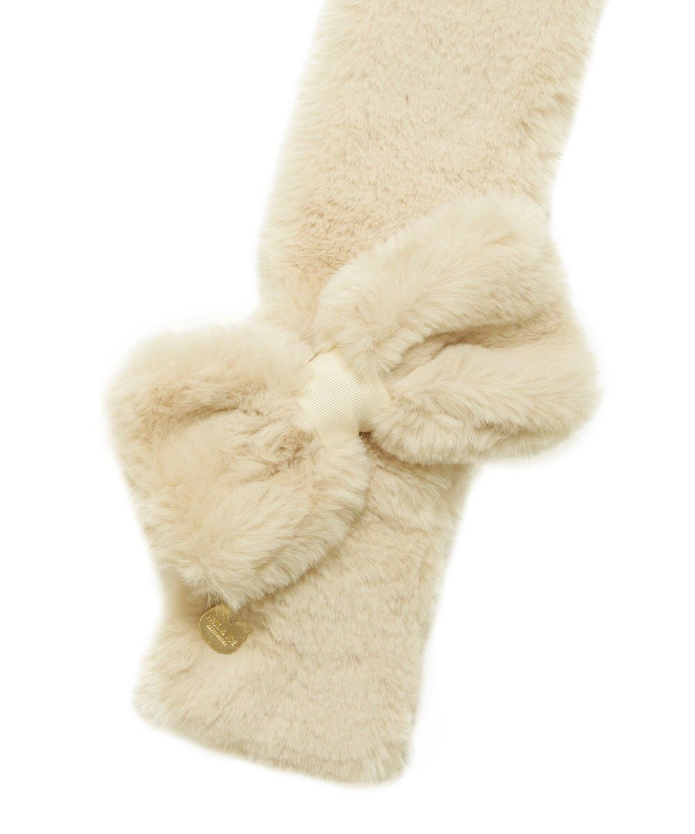 MOONBAT 【新色追加】PAUL & JOE ACCESSOIRES フェイクファーリボンマフラー 