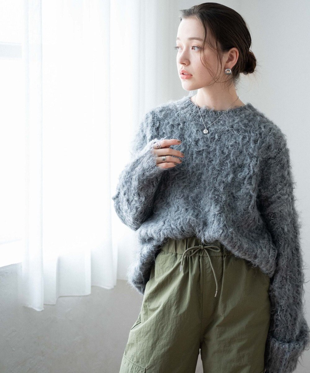 WEGO ブラッシュニットBIGプルオーバー 