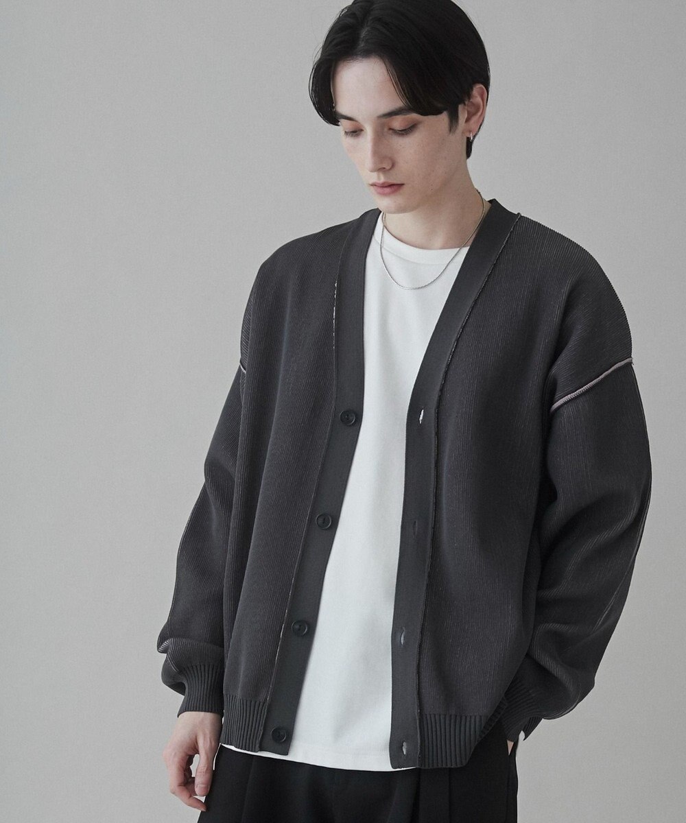 WEGO クリアライトリバーシブルカーディガン 