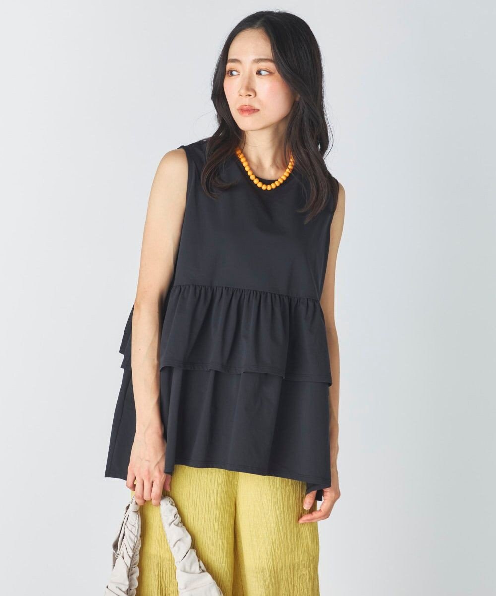 OP／FILA 【Ocean Pacific】らくティブ｜ティアードフリルデザインタンクトップ 