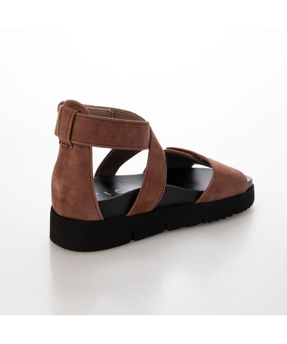 MODE ET JACOMO <D'ICI>クロスアンクルストラップスポーツサンダル 