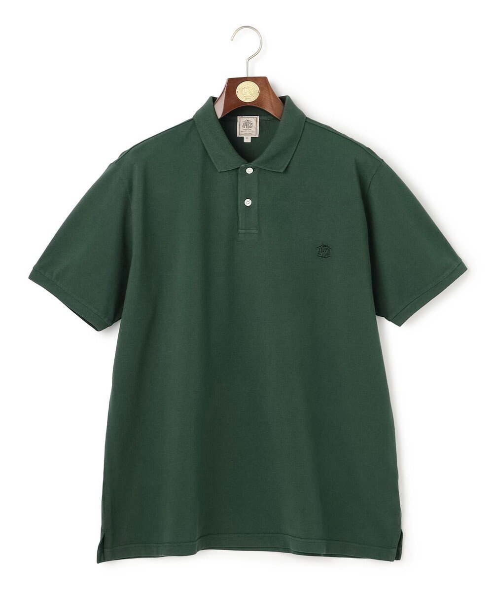 J.PRESS MEN 【KING SIZE】コットンカノコオーバーダイ ポロシャツ 