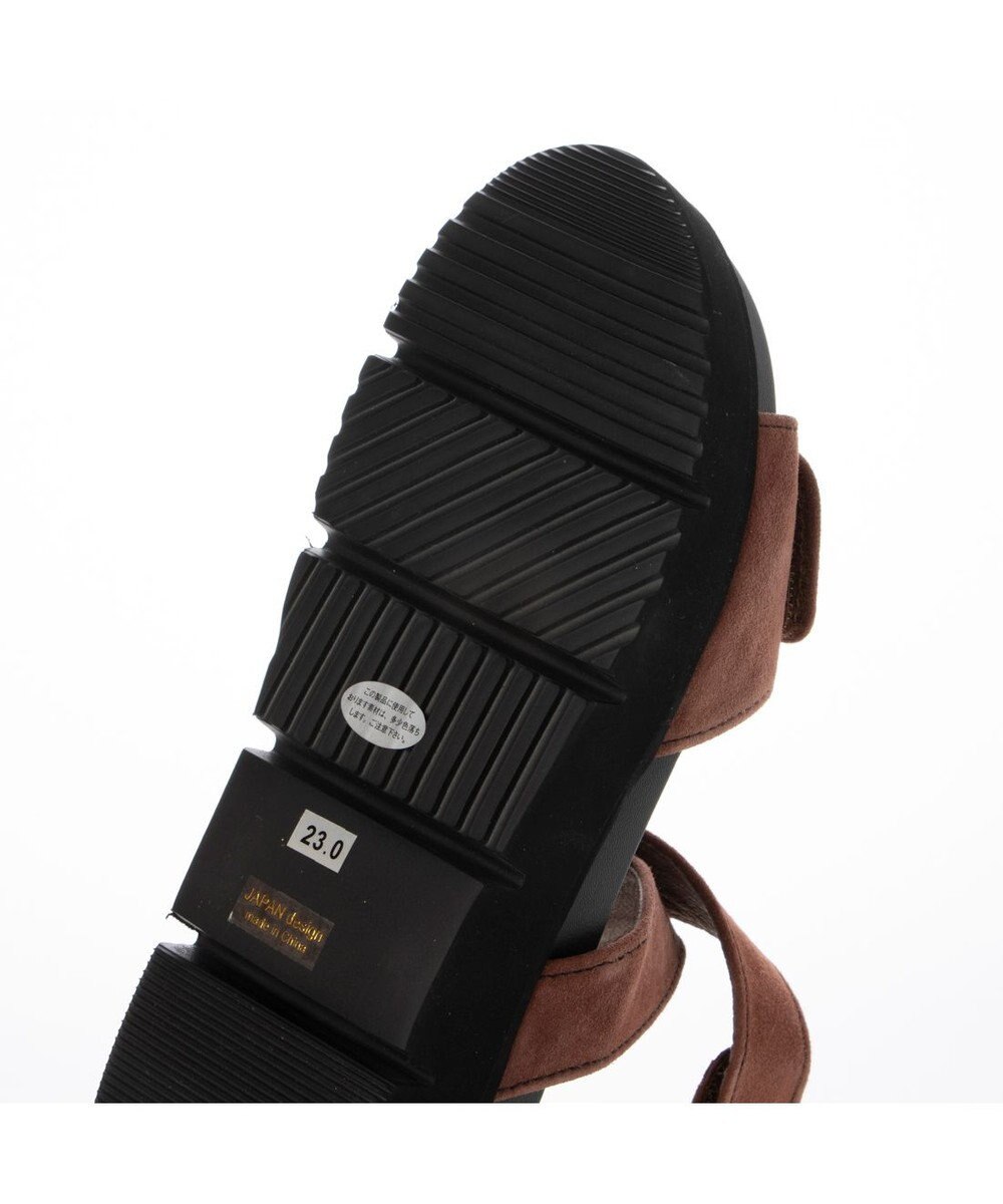 MODE ET JACOMO <D'ICI>クロスアンクルストラップスポーツサンダル 