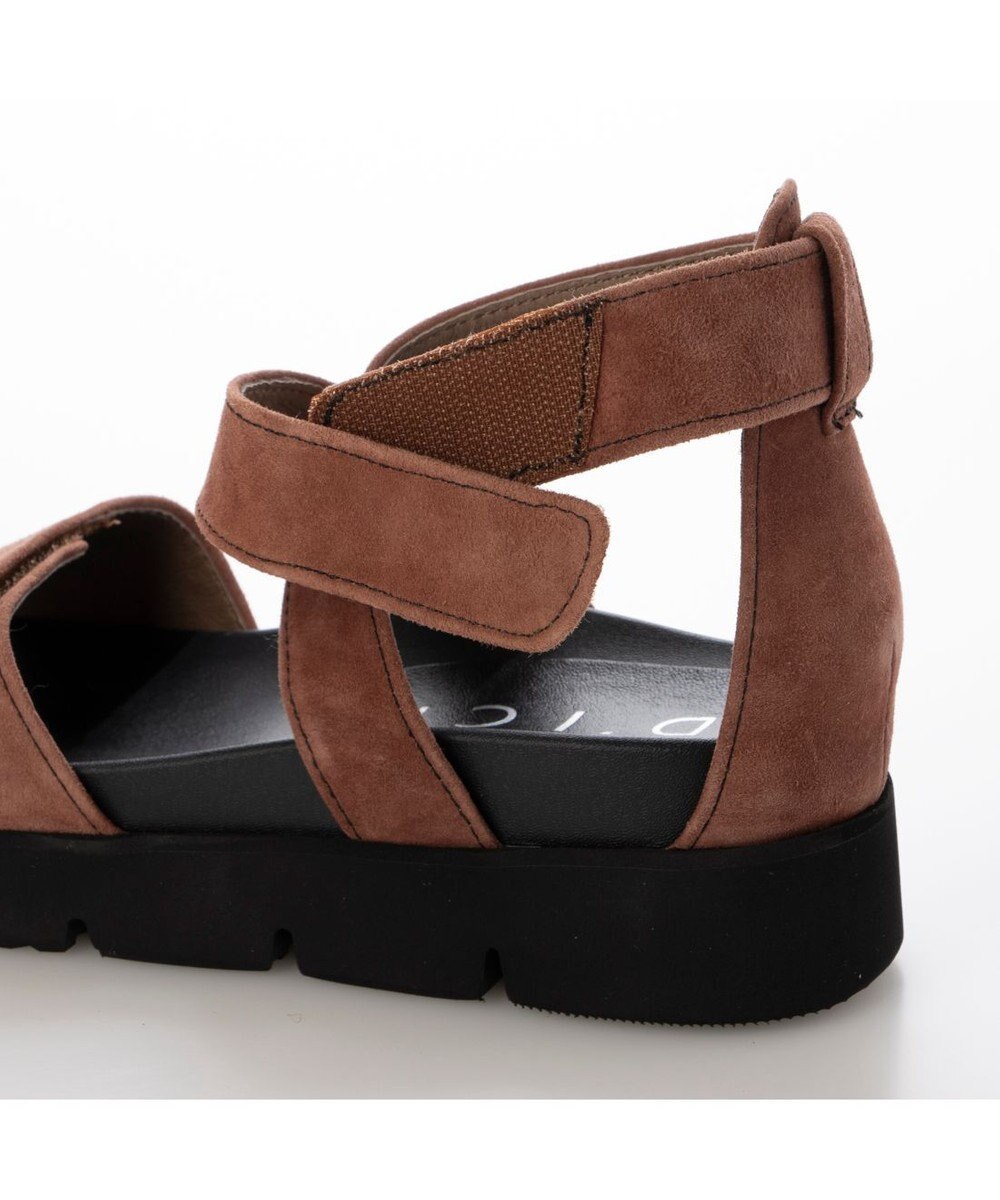 MODE ET JACOMO <D'ICI>クロスアンクルストラップスポーツサンダル 