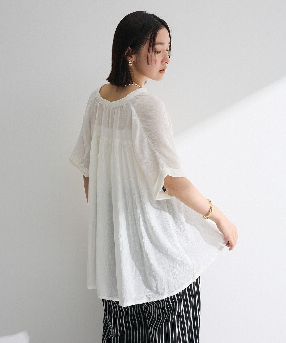 Green Parks Ｉ　レーヨンクレープブラウス 