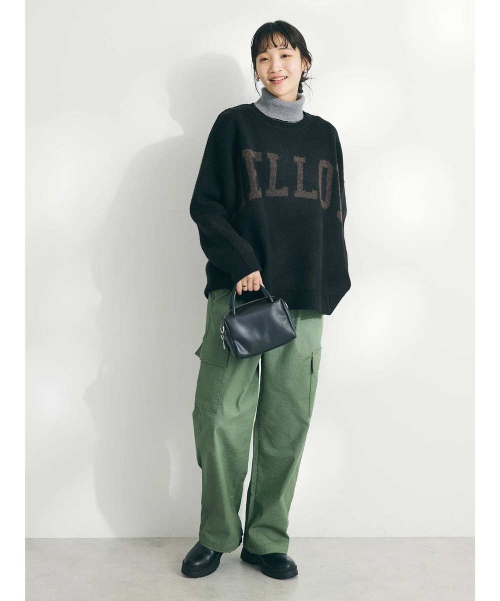 CRAFT STANDARD BOUTIQUE ロゴジャガードニットプルオーバー 