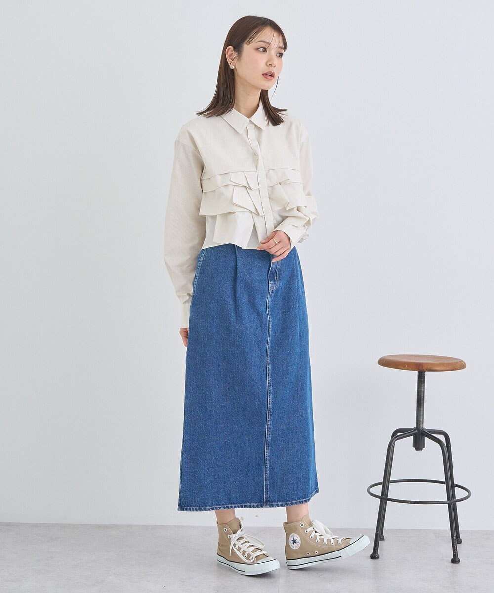 earth music&ecology ティアードショートシャツ 