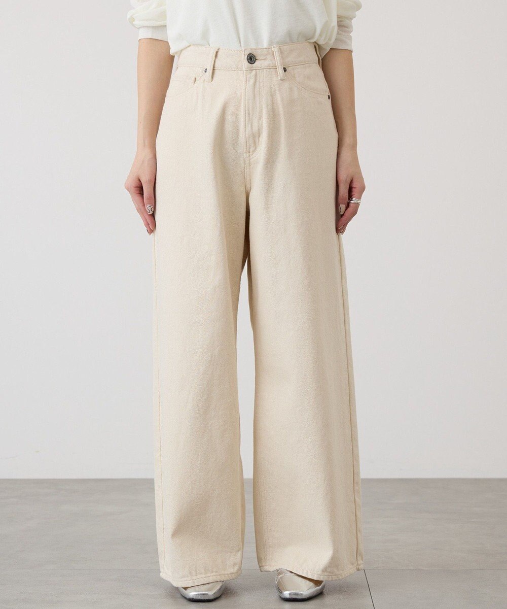 AMERICAN HOLIC ワイドデニムパンツ 