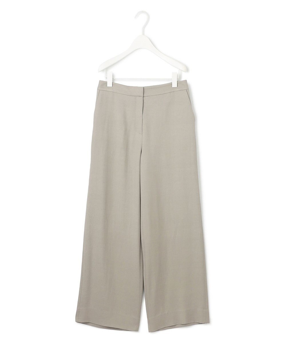 ICB L Vi/Ly/Liツイル ワイドストレートパンツ 